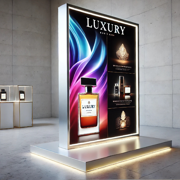 Freestanding-Lightbox-Display