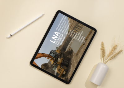 LNA Construction & Excavation | Website Design & Development